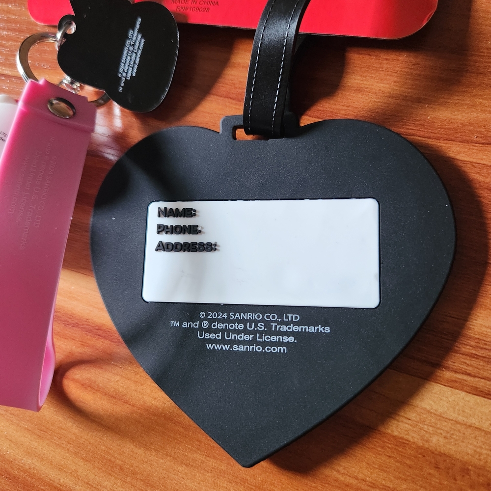 Hello Kitty and Friends - My Melody Bag Tag & Lanyard Set - Picture 5 of 6